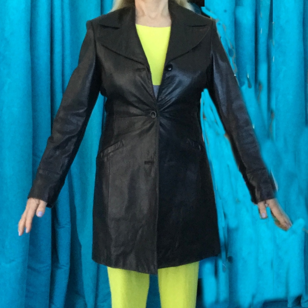 Soft real Leather Jacket size - M - Picture 4 of 4